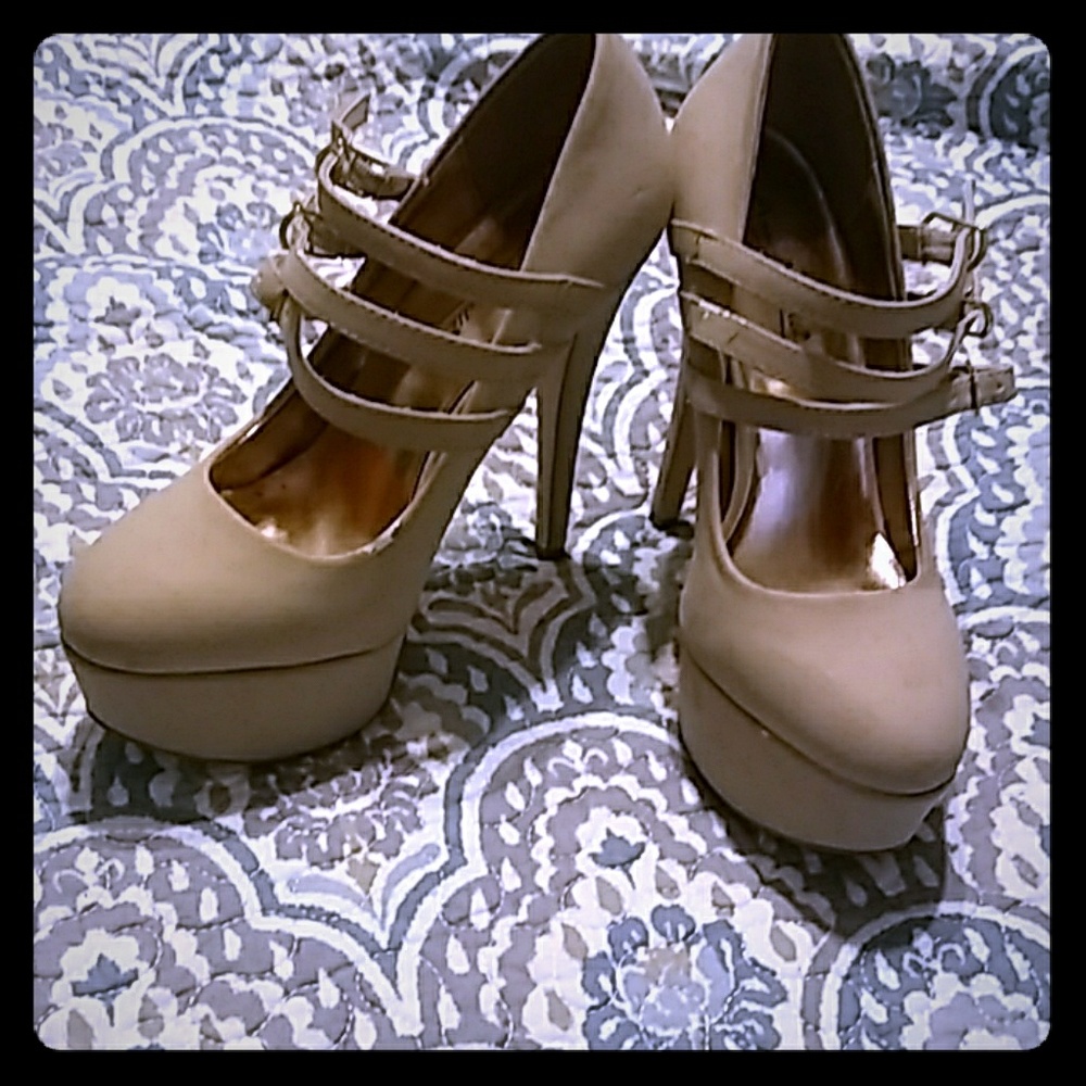 Swede platform heels